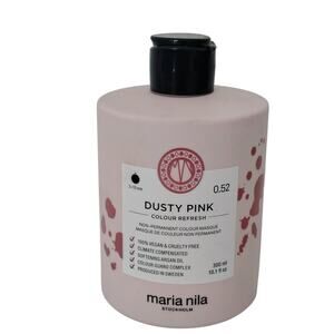 Maria Nila Dusty Pink  Non-Permanent Color Nourishing Masque Cream 10.1 oz. NEW